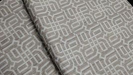 Dada Bedding 2 Piece Cotton Beige Solid Paisley Pillow Covers