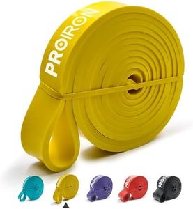 PROIRON Pull Up Bands Heavy Duty Resistance Band Assisted Training Bands Ideal for Men and Women Crossfit, Assisted Pull-ups, Body Stretching, Powerlifting, Physical Therapy Single unit Yellow 40-70LB