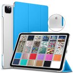 DuraSafe Cases for iPad Pro 11 4th 3rd 2nd Generation Case A2759 MNXE3HN/A A2435 MNXG3HN/A MNXF3HN/A MNXJ3HN/A MNXH3HN/A A2761 A2762 MNXN3HN/A MP553HN/A A2377 MHQR3HN/A MHQT3HN/A A2228 - Blue