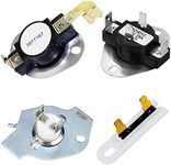 3387134 High-Limit Thermost 3977767 Dryer Thermostat 3977393 Thermal Fuse 3392519 Dryer Thermal Fuse Fit for Whirlpool Kenmore Maytag Dryer Replaces Parts 3399693 WP3977767VP PS345113 AP6008325 WP3977393
