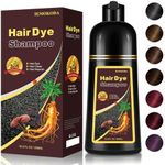 Chestnut Brown Hair Dye Shampoo 3-i