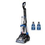 BISSELL PowerClean TurboBrush Pet Upright Carpet Cleaner, Compact and Lightweight, 4-Row DeepReach PowerBrush, Removable Nozzle, StainProtect Formula Compatible, Pet Hair and Stain Removal, 3939C