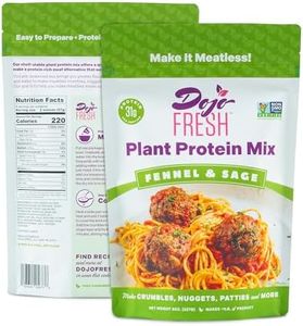 Dojo Fresh Fennel and Sage Plant Protein Mix – Plant Based Meat Alternative for Meatless Sausage Substitute - Vegan, Soy Free, Non-GMO, Shelf Stable - 31g Protein Per Serving (8 oz, Pack of 1)