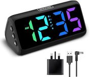 Netzu Loud Alarm Clock for Bedroom,