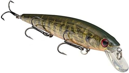 Strike King KVD Jerkbait 3 Hook,Natural Bream, 0.05, 4.75