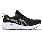 ASICS Women's Gel-Excite 10 Running Shoes, 8.5, Black/White