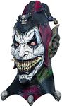 Ghoulish Productions Jesterblin Mask, Diabolic Goblin Latex Mask. Smiley White Goblin Latex Mask. Ideal For Halloween. Nightmare Makers Line. Adult Mask One size latex mask