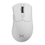 DELUX M900PRO Wireless Gaming Mouse, 63g Lightweight Ergonomic Design, 8000Hz Polling Rate, RGB Charging Dock, PAW3395 with 26000DPI, Programmable Buttons (White)