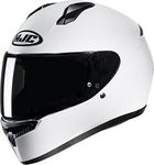 HJC Full-Face Motorcycle Helmet C10 White M