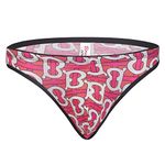 BRUCHI CLUB Modal Fabric Multi Print Breathable Soft Eco-Friendly Men Briefs Thong (L, Multicolour-Pink)