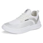 Pro Khadim's Men White Casual Sneakers - UK 9