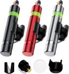 3 Pcs 2-in-1 Tungsten Steel Emergency Car Hammer - Portable Window Breaker & Seat Belt Cutter with Test Glass, Safety Tool for All Vehicles & Outdoor Emergencies