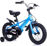 ONLYGU Kids Bike for Boys & Girls Ages 3-5,14 Inch Bike with Hand & Foot Brakes, Easy Assembly, Sturdy Design for Safe Riding