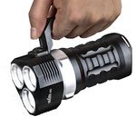 sofirn 6000 Lumen LED Scuba Diving Flashlight, Super Bright 100m Underwater and Powerful Waterproof Torch with Magnetic Control Switch, 4 Light Modes. (SD01)