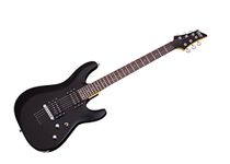 Schecter 430 C-6 Deluxe Solid-Body Electric Guitar, Satin Black