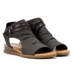 Blowfish Malibu Womens Butterfly Micro Wedge Sandal, Black, UK 7