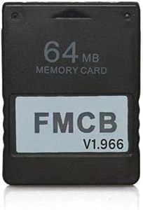 PS2 Memory Card FMCB 64MB for Sony PlayStation 2 PS2,Just Plug and Play, Free Mcboot Your PS2