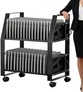 Garvee Laptop Charging Cart 32 Up to 15.6", Tablets Charging Station for Office and Classroom Use