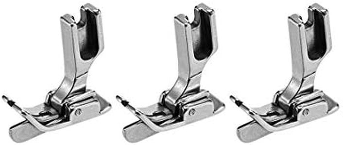 uxcell #SP-18R Industrial Sewing Machine Hinged Presser Foot with Right Guide 1/8" (3mm) 3pcs