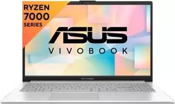 ASUS Vivobook Go 15 (2023) AMD Ryzen 3 Quad Core 7320U - (8 GB/512 GB SSD/Windows 11 Home) E1504FA-NJ321WS Thin and Light Laptop (15.6 Inch, Cool Silver, 1.63 Kg, with MS Office)