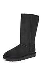 UGG Women's Classic Tall II Classic Boot, Black, 6 UK