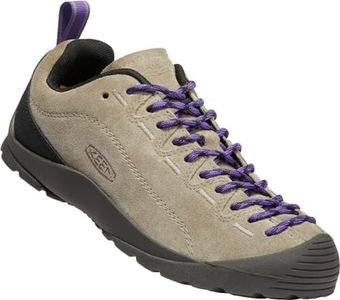 KEEN Womens Jasper Suede Sneakers, Brindle/Tillandsia Purple, 8.5