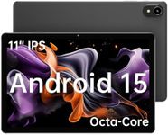 ApoloMedia 11" Tablet, 2025 Android 15 with Octa-core Processor, 8GB+128GB, 1TB Expandtion, 7000mAh Battery, HD IPS Large tableta,WiFi 6&BT5.0, Support GMS (Case not Included)