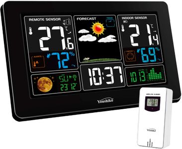 Youshiko Wireless Weather Station – Indoor Outdoor Temperature Display