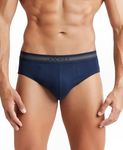 Jockey Men's Super Combed Cotton Briefs with Ultrasoft and Durable Waistband & StayFresh Treatment with Antimicrobial Properties to Help You Stay Fresh Throughout The Day 1010_Deep Navy_XL