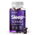 Sugar Free Sleep Gummies x 60 | Maximum Strength | with Ashwagandha, L-Theanine, Valerian Root, Chamomile Extract | Natural Berry Flavoured | Get Koala-Ty Sleep