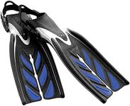 TUSA SF-15 X-Pert Zoom Z3 Open Heel Scuba Diving Fins, Small, Cobalt Blue