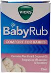 Vicks BabyRub Comfort for Babies, 25ml Carton