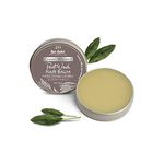 Nat Habit Almond Marula Hair Balm For Men & Women Split Ends, Smoothening, Straightening, Conditioning & Frizzy Hair- Infused with Sage Leaves & Oils (Pack of 1, 25ml)