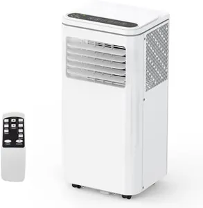 SXYCMY Portable Air Conditioner, Air Conditioners 10,000 BTU 3-IN-1 Quiet AC Unit with Dehumidifier, Fan, Auto Modes, Standing AC Unit Cools Room up to 450 sq. ft, Exhaust Hose & Window Kit