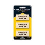 Prismacolor Premier Magic Rub Vinyl Erasers, 3-Count