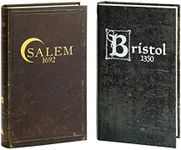 Salem 1692 and Bristol 1350 Board Game Bundle - Games of Strategy, Deceit, Cards, and Luck
