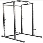 HASHTAG FITNESS Heavy Duty Power Rack Weight Lifting, Adjustable Weight Racks with J-Hooks, Dip Bars, Power Squat Stands, training cage for men & women