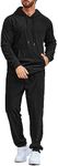 COOFANDY Men's Tracksuit 2 Piece Set Jogging Suits Sets Casual Sweatsuits for Men