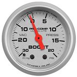 Auto Meter 4301 Ultra-Lite Mechanical Boost / Vacuum Gauge