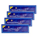 Spiritual Flora Natural Incense Sticks | 50 Grams | Set of 4 | A Blend of Evergreen Forest's Gifts | Agarbatti Scent Sticks for Everyday Use