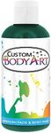 Custom Body Art 8-ounce Green Water Based Airbrush Body Art & Face Paint