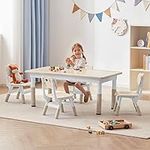 DOREROOM Toddler Table and Chairs S