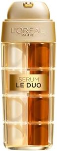 L'Oréal Paris Siero Anti-Età, Per Tutti i Tipi di Pelle, Doppia Azione Rassodante e Illuminante, Pelle Morbida e Nutrita, Zero Rughe, Con Collagene e Vitamine B3 e C, Age Perfect, 30 ml