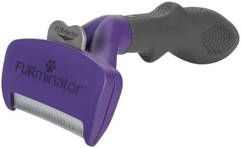 FURminator® deShedding Tool For Medium/Large Cats, Long Hair, Removes Loose Hair From Shedding