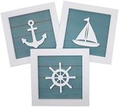 Nautical Theme Wall Decor Set of 3 