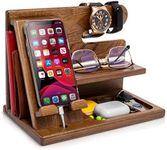 Wood Phone Docking Station Ash Key 