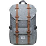 KAUKKO Laptop Backpack Functional Outdoor Bag Travel & Camping Student Backpack for University Student, Grey-13, Tille Unique, Elegant