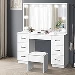 ALFORDSON Dressing Table Stool Set 