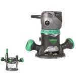 Metabo HPT Router Kit | Fixed/Plunge Base | Variable Speed | 11 Amp Motor | 2-1/4 Peak HP | KM12VC