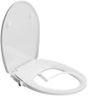 HOROW Non-Electric Bidet Toilet Seat - UK Standard O-Shape - Dual Nozzles for Front & Rear Wash - Self-Cleaning Jets - Soft Close Lid - Manual Water Pressure Control